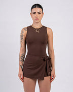 VESTIDO ENTERIZO ESSENTIALS SIN MANGAS T.T | LUSIAN